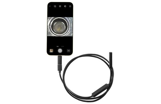 スマホ接続式スネークカメラ コネーク(ケーブル長 83cm)