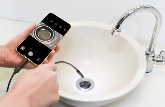 スマホ接続式スネークカメラ コネーク(ケーブル長 83cm)