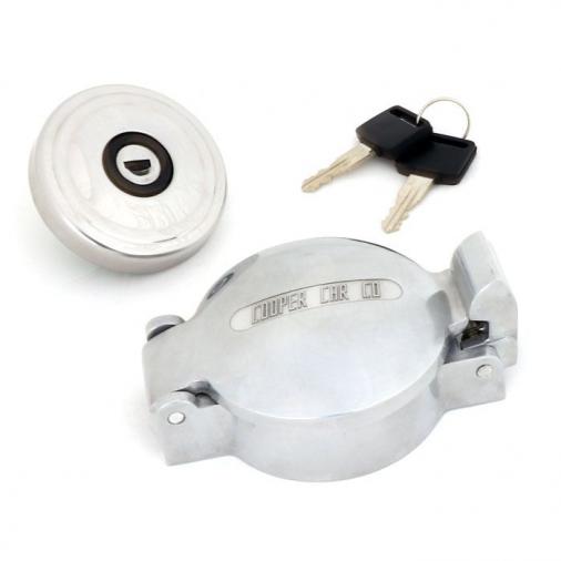 クーパー　グランプリ　アロイ　アストンタイプ　ガスキャップ　左タンク用