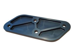 アロイブルー　ホースブランクプレート