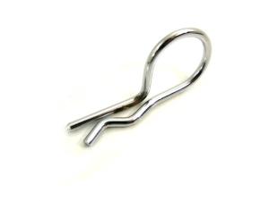 モロソボンネットピンセットL75mm×　クローム(ワイヤー付)