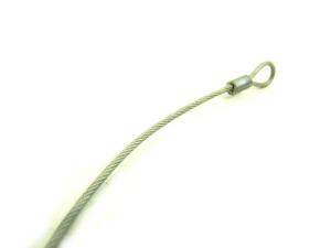 モロソボンネットピンセットL75mm×　クローム(ワイヤー付)