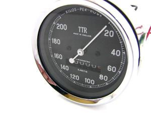 TTRクロノデザインスピードメーター　80mm　受注生産品