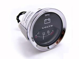 タートルトレーディング / スミス 電圧計 ブラック 電気式